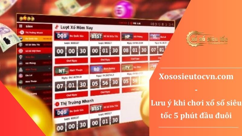 Thuật toán xổ số siêu tốc - 5